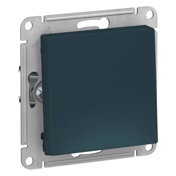 Выключатель 1-клавишный, Изумруд, серия Atlas Design, Schneider Electric