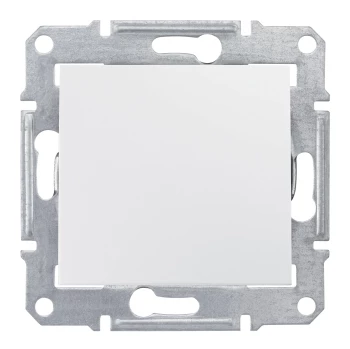 Выключатель 1-клавишный; влагозащищенный IP44, Белый, серия Sedna, Schneider Electric